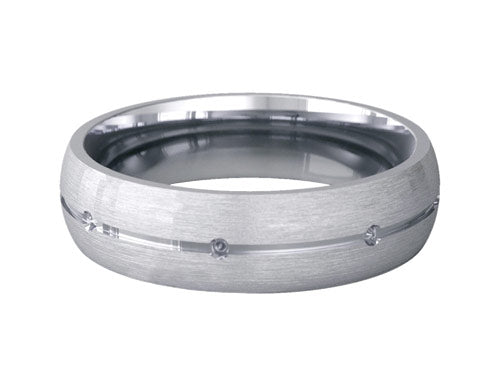 6mm gents with eight orbital patterned wedding ring