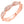 Load image into Gallery viewer, Ladies round brilliant grain set diamond twist wedding ring
